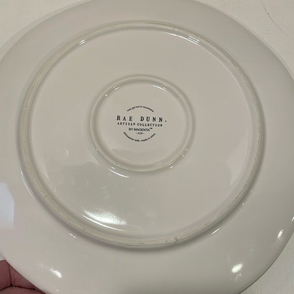 Rae Dunn plate - Picture 2 of 4